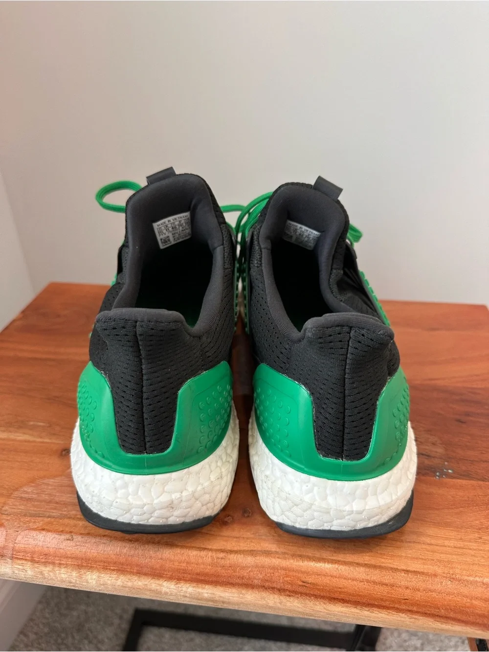 adidas Ultraboost DNA x LEGO Core Black Green Sneakers H67954 Mens Size 11.5